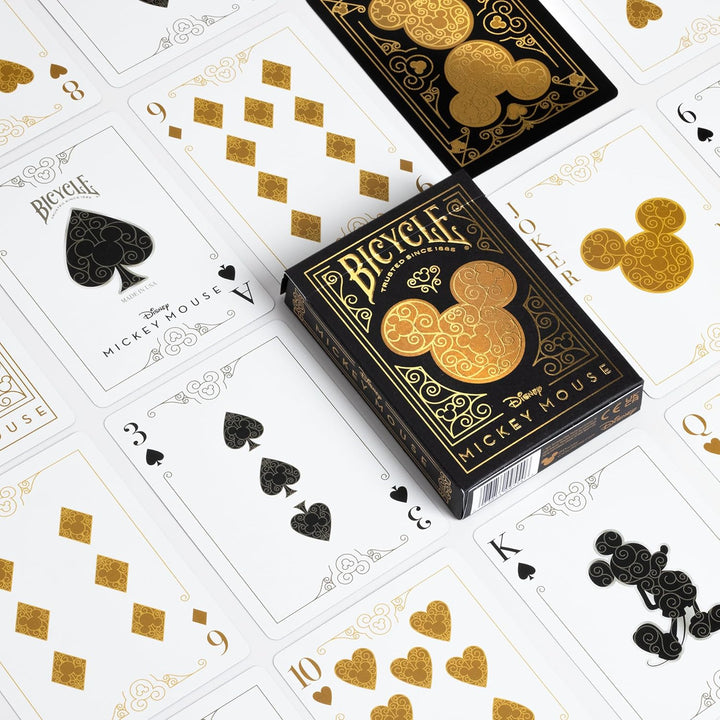 Cartas Bicycle Gold Mickey Naipes Magia