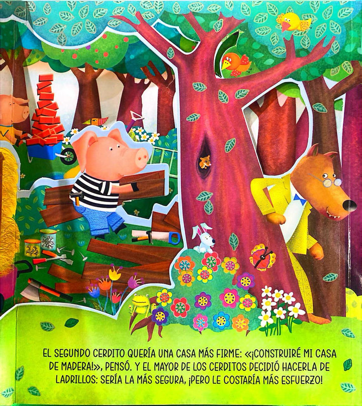 Libro Pop Up Los Tres Cerditos