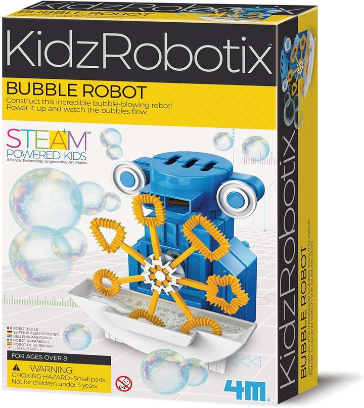 Experimento Robot Burbujas De Jabon