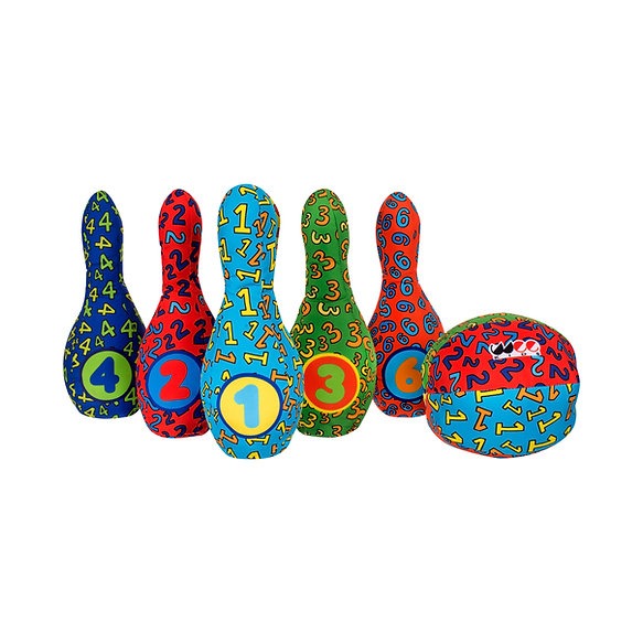 Juego De Bolos Suaves Para Bebe