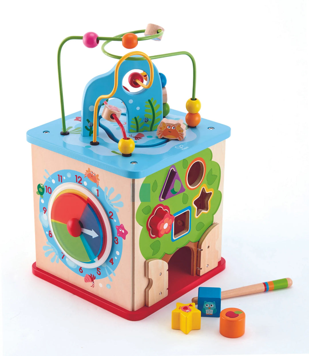 Cubo De Actividades Laberintos Xilofono