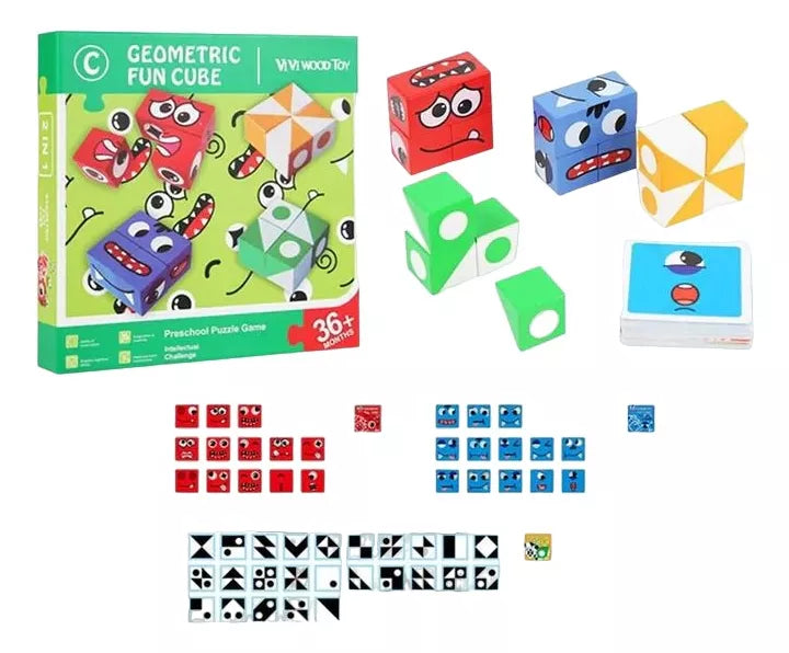 Rompecabezas 3D Las Emociones Y Colores