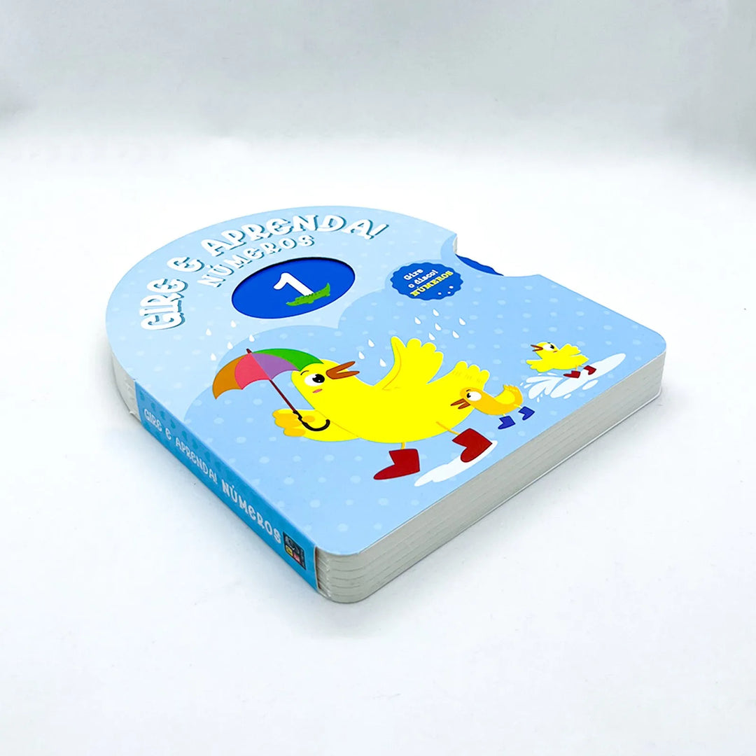Libro Didáctico Gira Y Aprende Los Numeros