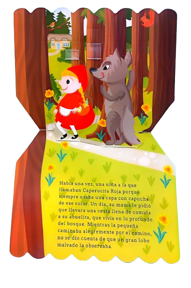 Libro Pop Up Caperucita Roja