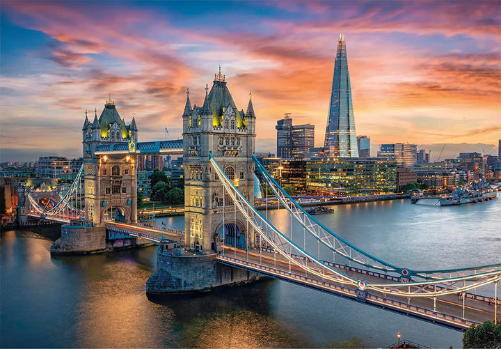 Rompecabezas 1500 Piezas Londres Atardecer