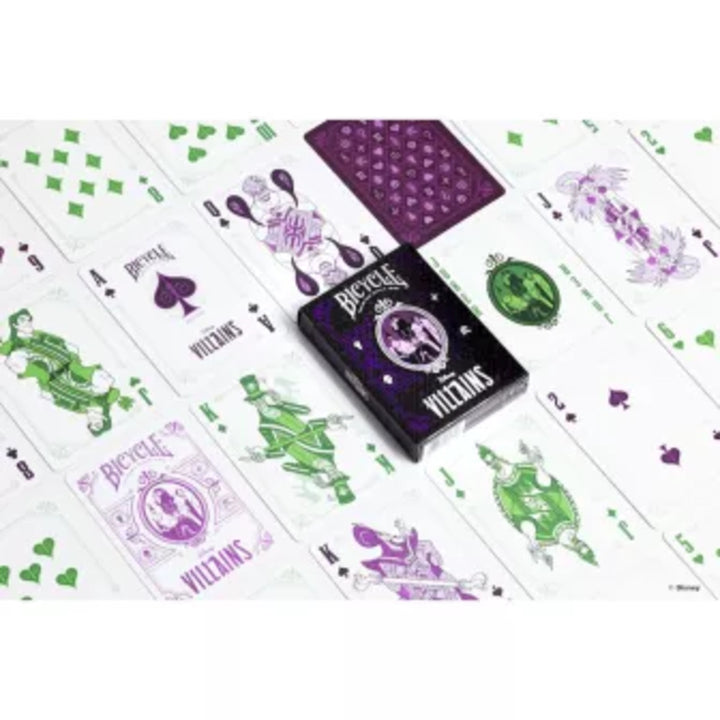 Cartas Bicycle Villanos De Disney Naipes