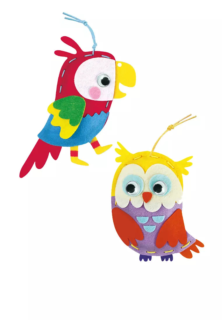 Set De Arte Y Manualidades Aves Tejidos Lv2