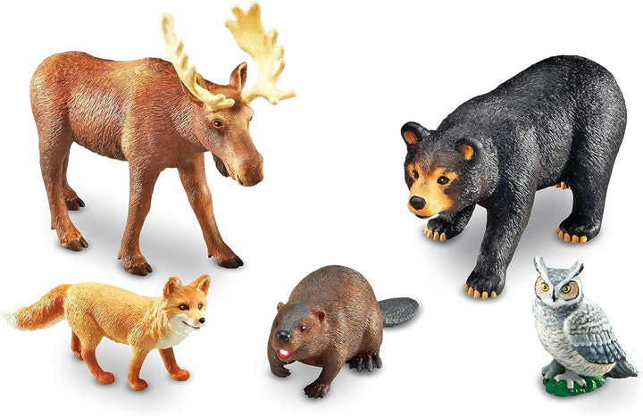 Set Animales Del Bosque Jumbo Figuras Coleccionables