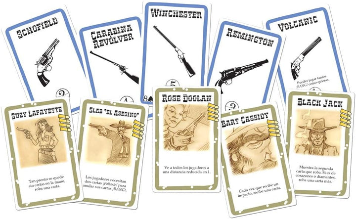 Juego De Mesa Bang El Lejano Oeste