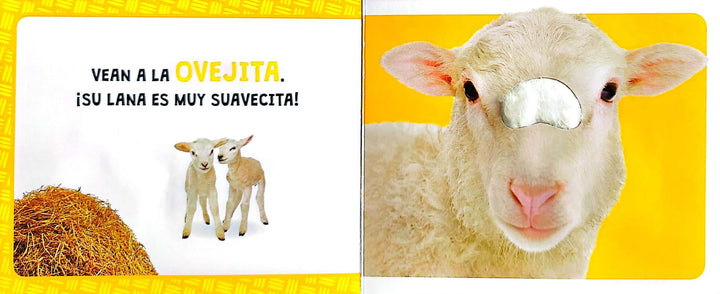Libro De Texturas Animales De La Granja