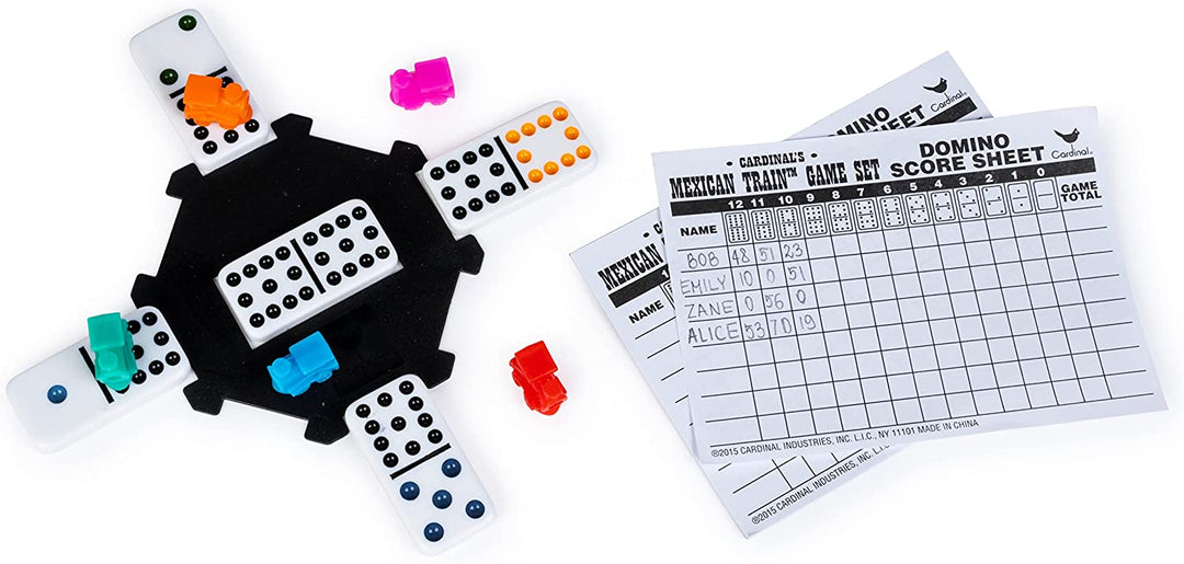 Juego De Mesa Domino Tren Mexicano