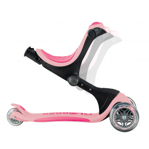 Patineta 3 en 1 Go Up Deluxe Rosado