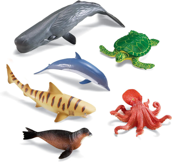 Figuras De Coleccion Animales Del Oceano Jumbo