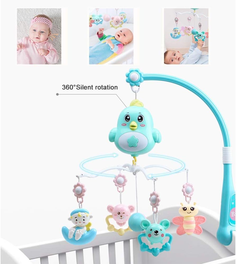 Juego Movil Giratorio Musical Para Bebe