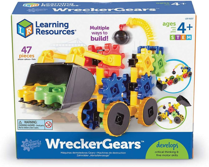 Juego de Construccion Engranajes 47 Piezas Delux