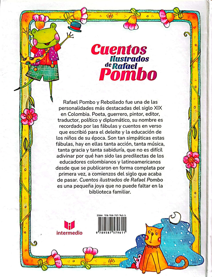 Libro Cuentos Ilustrados De Rafael Pombo
