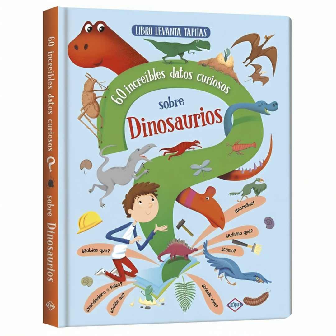 Libro Curiosidades Dinosaurios Levanta Solapas