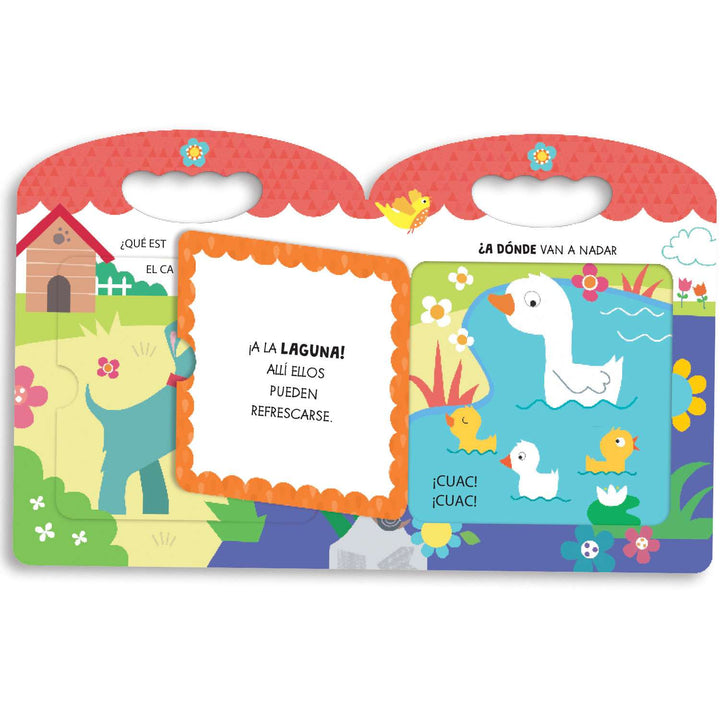 Libro Sorpresas En La Granja Con Pestañas