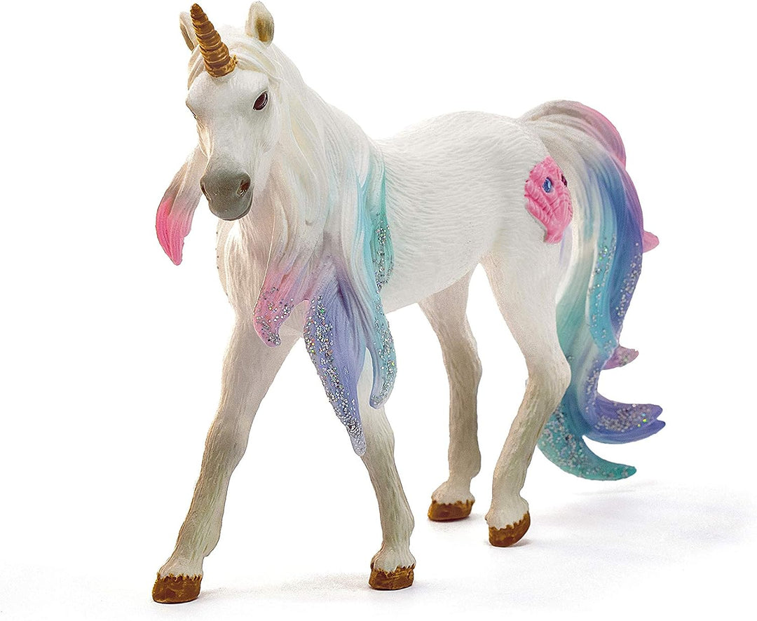 Figura Unicornio Pintado A Mano