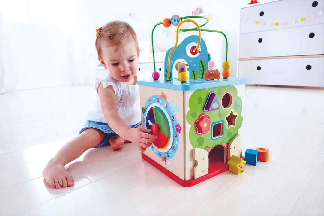 Cubo De Actividades Laberintos Xilofono