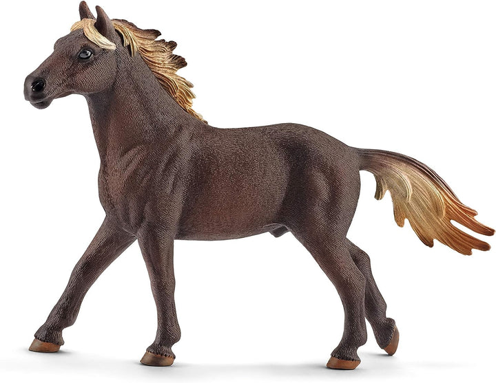Figura Animales Caballo Mustang Pintado A Mano
