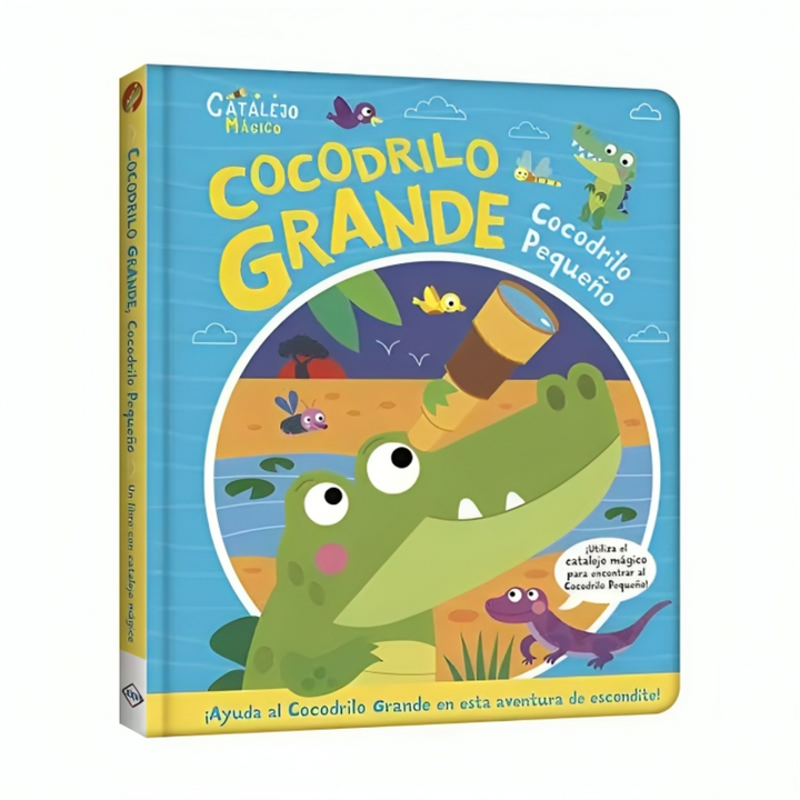 Libro Busca Y Encuentra Cocodrilo Grande