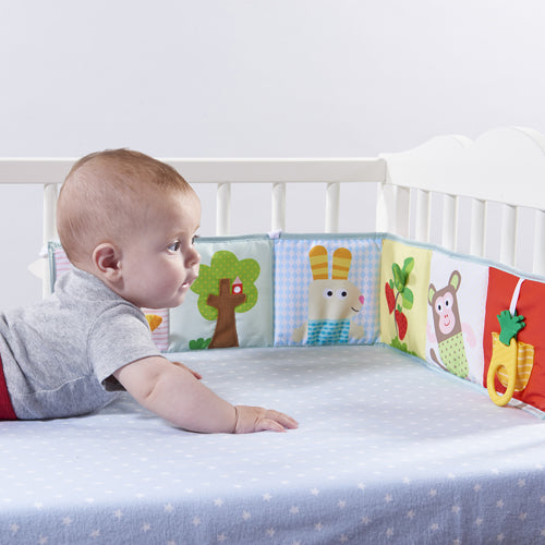 Libro Sensorial En Tela Para Bebe 3 En 1