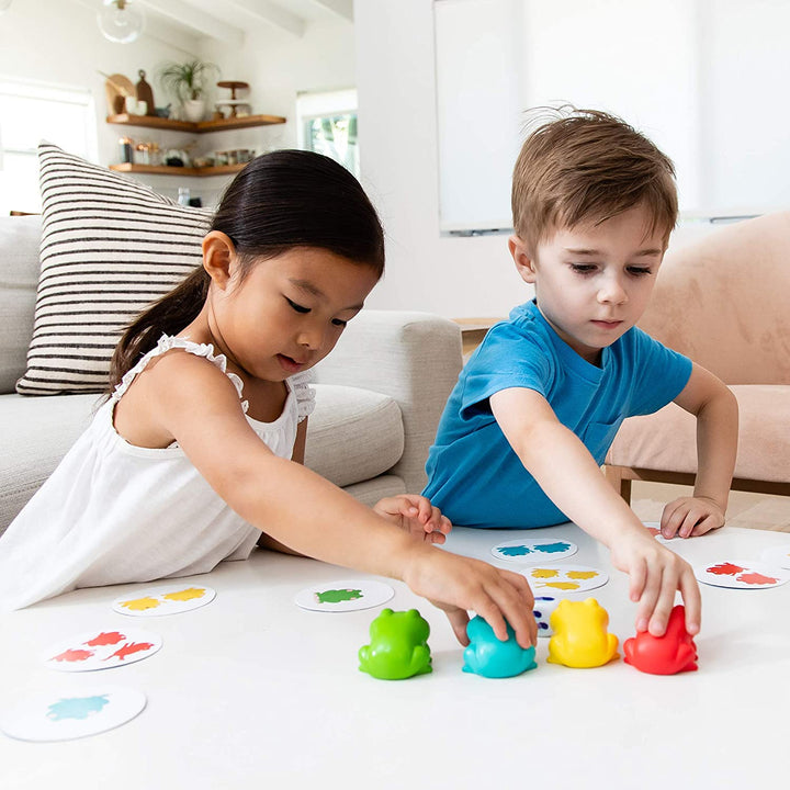 Juego Didáctico De Mesa Ranas Matemáticas Para Niños