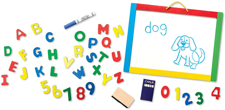 Tablero Y Letras Magneticas Tiza Marcador