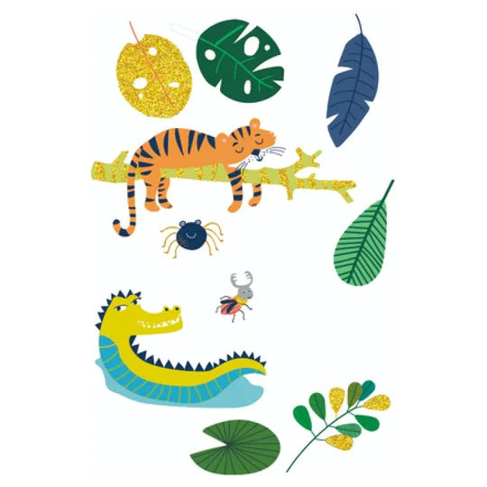 Set De Stickers Brillantes La Selva