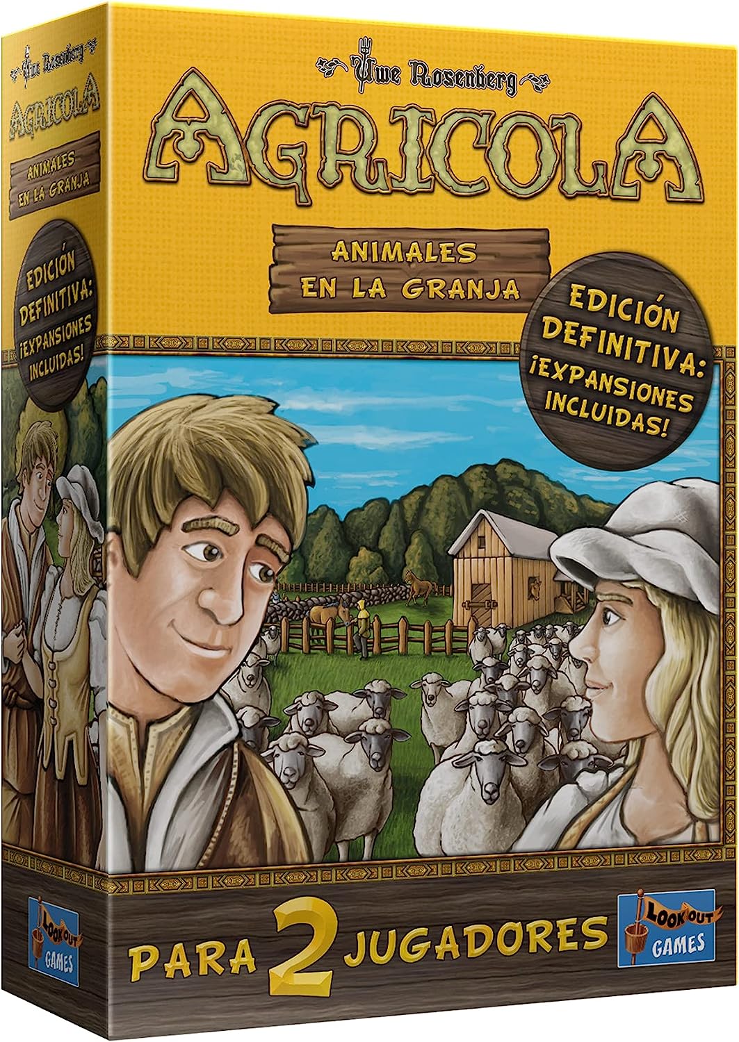 Juego De Mesa Agricola Animales En La Granja