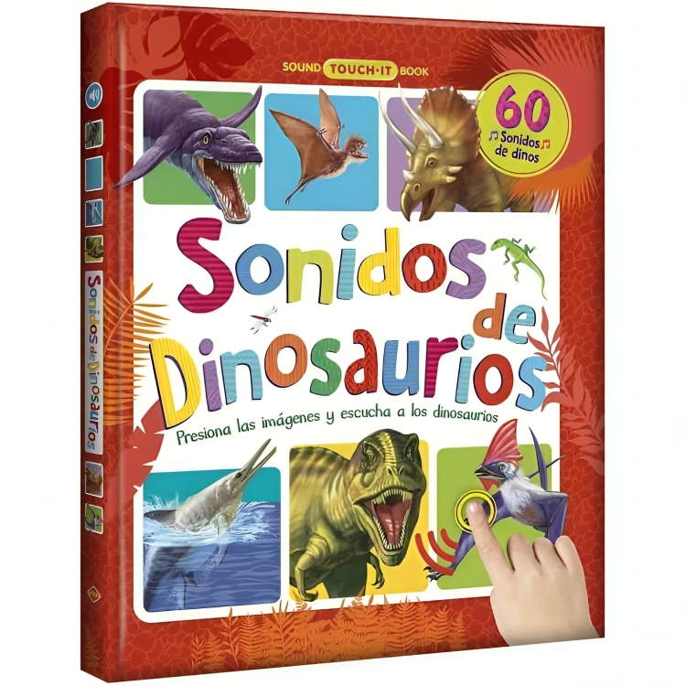Libro Didactico Sonido De Los Dinosaurios