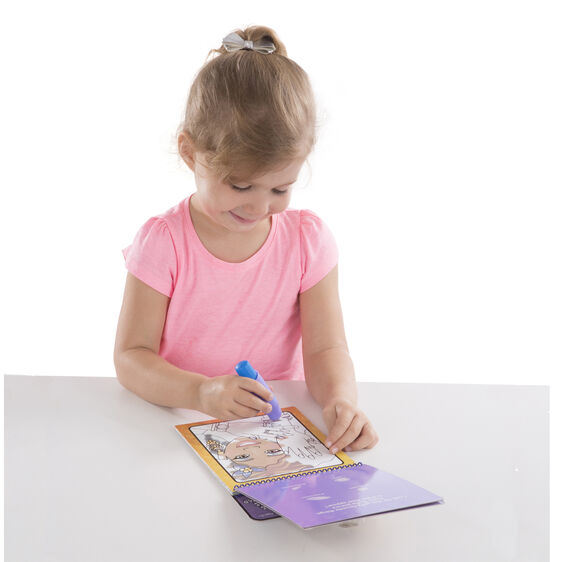 libro para Pintar con Agua Maquillaje