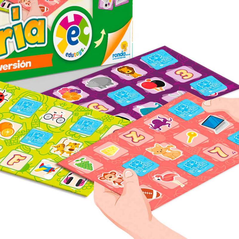 Juego Didactico Loteria Diversion Ronda