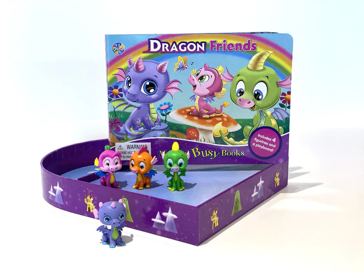 Libro y Juego 2 En 1 Animales Dragones