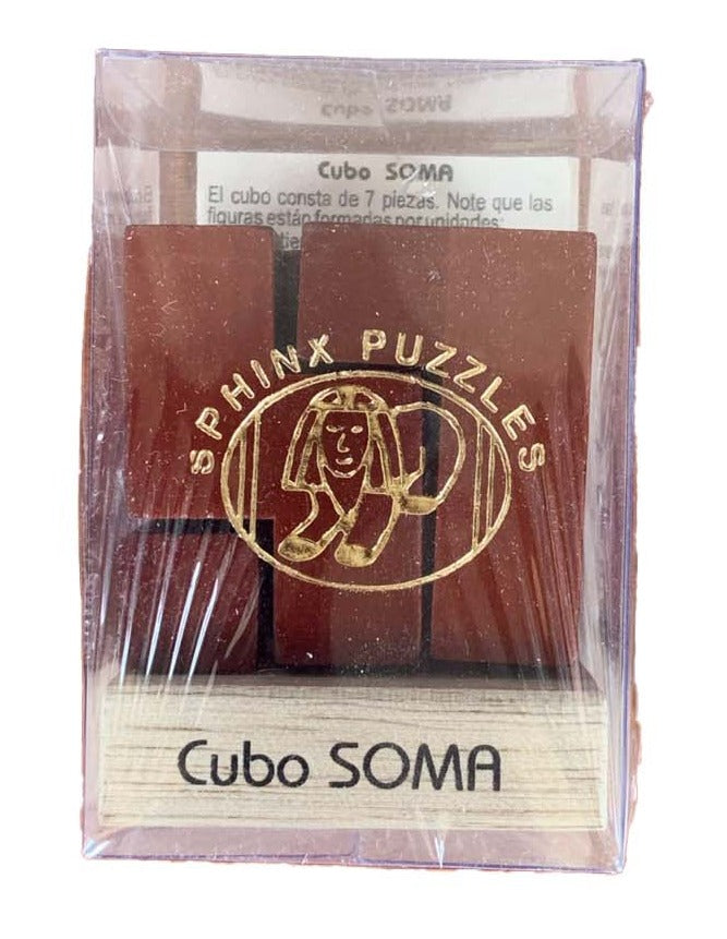 Juego De Mesa Cubo Soma Madera