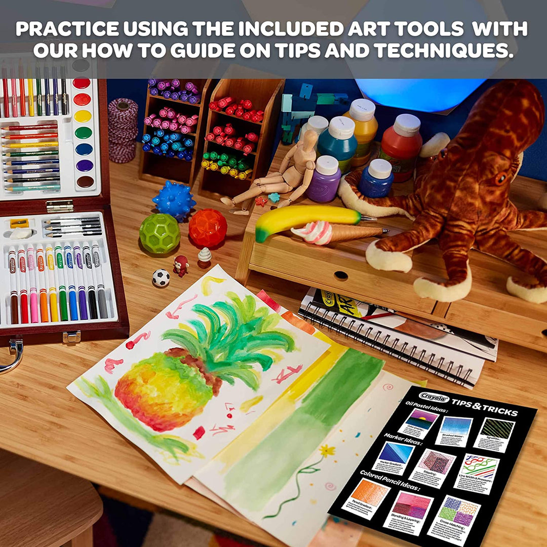 Set de Arte de Lujo en Madera Crayola