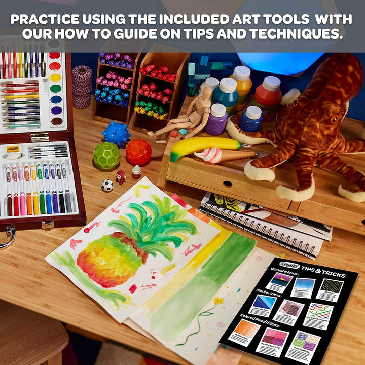 Set de Arte de Lujo en Madera Crayola