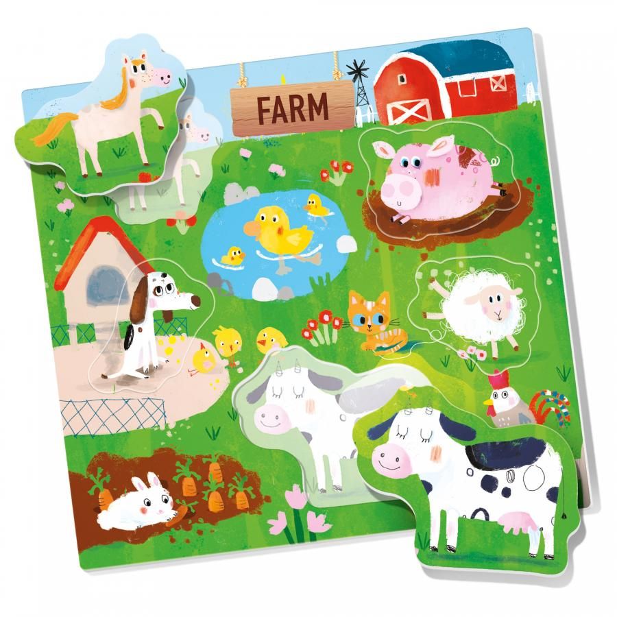 Loteria Infantil Animales 6 Escenarios