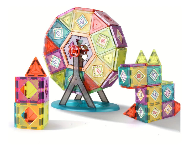 Juego Construcción Magnético Ruleta 70 Piezas