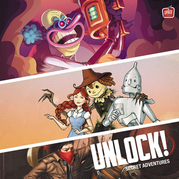 Juego De Mesa Unlock Secret Adventures Espanol