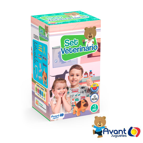 Juego Set Veterinario Para Niños