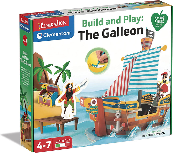 Juego Set De Construcción El Barco Para Niños
