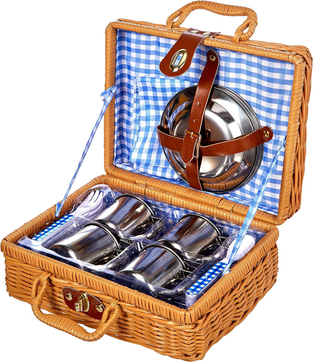 Set Cesta De Picnic 17 Piezas