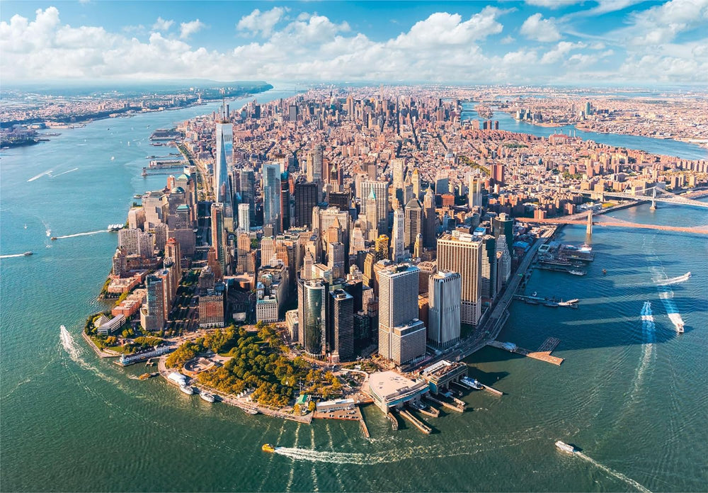 Rompecabezas 2000 Piezas Manhattan Para Niños