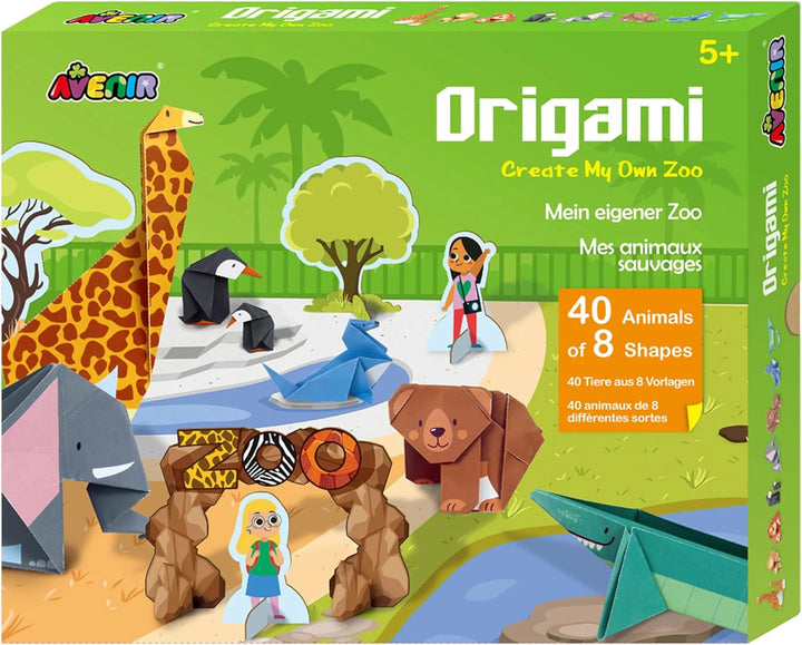 Set De Arte Y Manualidades Origami Animales