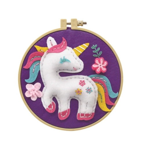 Set De Arte Y Manualidades Bordado Unicornio