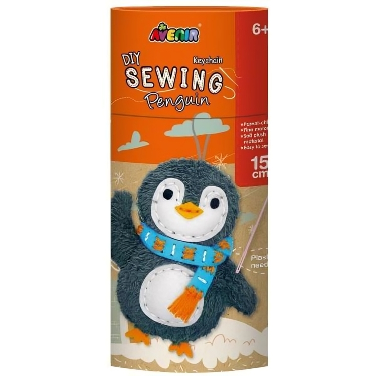 Set De Arte Y Diseño Llaveros Tejidos pinguino