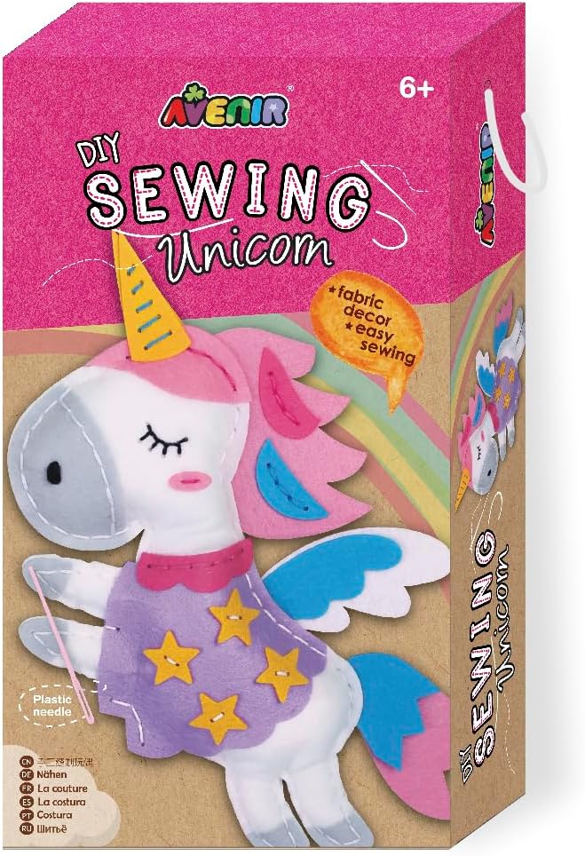 Set De Arte Y Manualidades Amigos Tejidos Unicornio