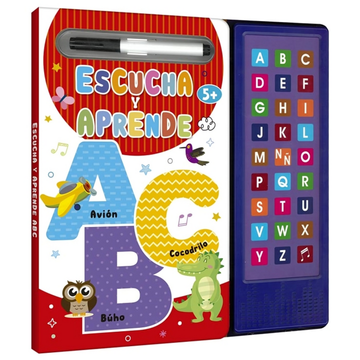 Libro Didactico Escucha Y Aprende ABC